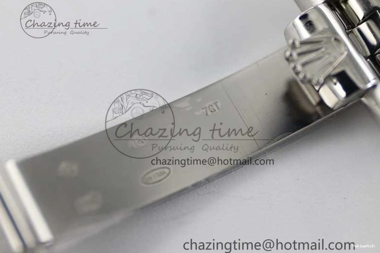 Edition 40mm 904L TWF A2836 SS Ice Date SS on Steel Bracelet Dial 1:1 Day Blue Best 0108